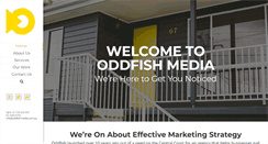 Desktop Screenshot of oddfishmedia.com.au